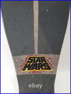 Santa Cruz Star Wars Darth Vader Neptune Black Skateboard Deck