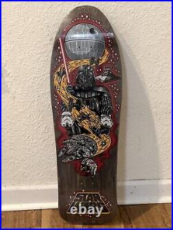 Santa Cruz Star Wars Darth Vader Neptune Black Skateboard Deck 2015