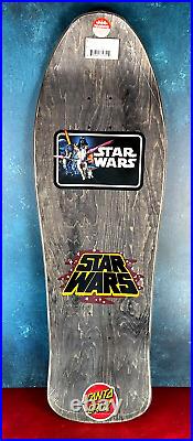 Santa Cruz Star Wars Darth Vader Neptune Black Skateboard Deck 2015 New Sealed