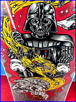 Santa Cruz Star Wars Darth Vader Neptune Black Skateboard Deck 2015 New Sealed