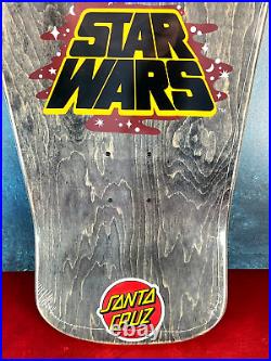 Santa Cruz Star Wars Darth Vader Neptune Black Skateboard Deck 2015 New Sealed