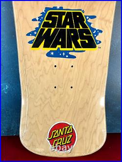Santa Cruz Star Wars Darth Vader Skateboard Deck Neptune Natural 2015 Sealed