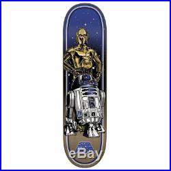 Santa Cruz Star Wars Droids C3PO R2D2 Collectible Skateboard Deck Limited Ed