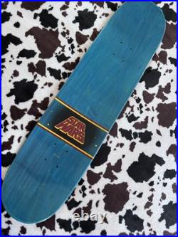 Santa Cruz Star Wars Limited Boba Fett Skateboard Deck Blue Stain Graphic