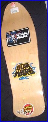 Santa Cruz Star Wars Neptune Darth Vader Jessee Natural Stain 10.2 x 31 OOP