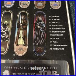 Santa Cruz Star Wars Obi-Wan Kenobi Skateboard Deck Limited Numbered #1444