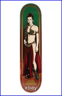 Santa Cruz Star Wars Princess Leia skateboard deck