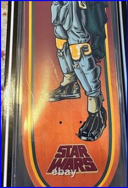 Santa Cruz Star Wars Skateboard Deck 2014 Boba Fett Limited Rare in Original NOS