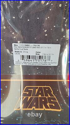 Santa Cruz Star Wars The Force Awakens Rey Skateboard Deck 32 Brand New Us