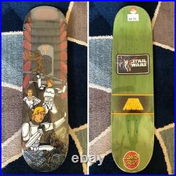 Santa Cruz Star Wars Trash Compactor Storm Trooper Skateboard Deck Unused