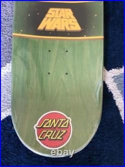 Santa Cruz Star Wars Trash Compactor Storm Trooper Skateboard Deck Unused