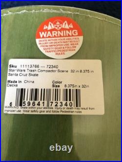 Santa Cruz Star Wars Trash Compactor Storm Trooper Skateboard Deck Unused