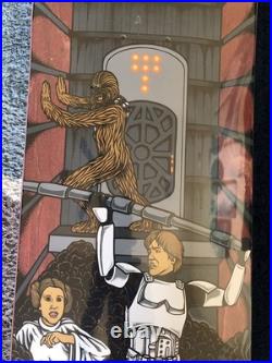 Santa Cruz Star Wars Trash Compactor Storm Trooper Skateboard Deck Unused
