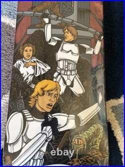 Santa Cruz Star Wars Trash Compactor Storm Trooper Skateboard Deck Unused