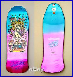 Santa Cruz Steve Alba SALBA Witch Doctor Metallic Fade Skateboard Deck 32 x 10.4