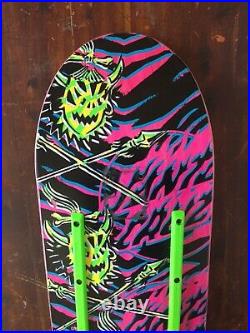 Santa Cruz Steve Alba Salba Stencil 9.25 × 31.95 Skateboard Deck