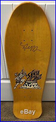 Santa Cruz Steve Alba Salba Tiger Autographed Skateboard