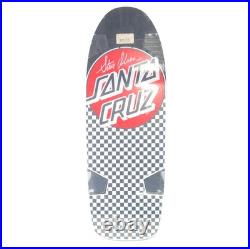Santa Cruz Steve Olson Checker Black White Red Reissue Skateboard Deck 2009