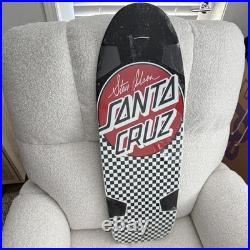 Santa Cruz Steve Olson LTD Check Dot Reissue Deck 10.4 x 30.3