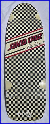 Santa Cruz Steve Olson Model Skateboard Deck Old School Square Edge in shrink