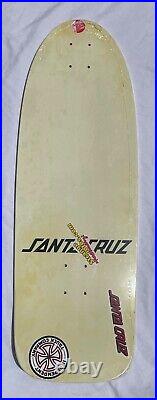 Santa Cruz Steve Olson Model Skateboard Deck Old School Square Edge in shrink