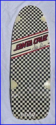 Santa Cruz Steve Olson Model Skateboard Deck Old School Square Edge in shrink