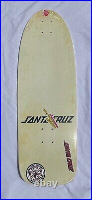 Santa Cruz Steve Olson Model Skateboard Deck Old School Square Edge in shrink