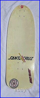 Santa Cruz Steve Olson Model Skateboard Deck Old School Square Edge in shrink