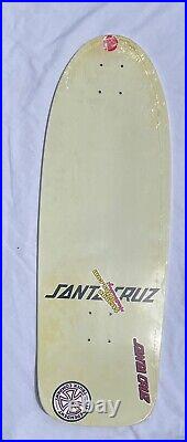 Santa Cruz Steve Olson Model Skateboard Deck Old School Square Edge in shrink