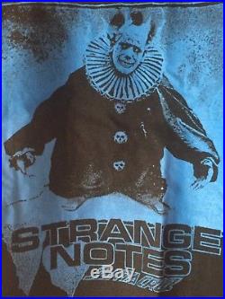 Santa Cruz Strange Notes Vtg Nos Shirt Horror It Clown Vintage Skateboard