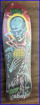 Santa Cruz Stranger Things Eleven Old School Kendall Atomic Man Skateboard Deck