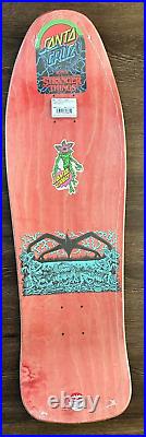 Santa Cruz Stranger Things Eleven Old School Kendall Atomic Man Skateboard Deck