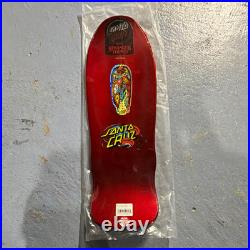 Santa Cruz Stranger Things Model Theme Skateboard Deck Red