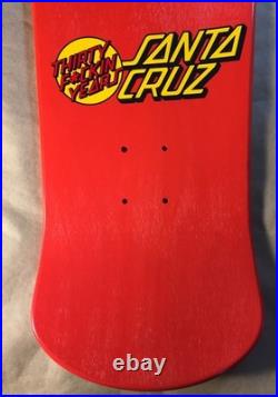 Santa Cruz Street Creep 30 Fn Years Reissue Skateboard Deck Jim Phillips Art