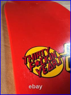 Santa Cruz Street Creep 30 Fn Years Reissue Skateboard Deck Jim Phillips Art