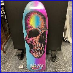 Santa Cruz Street Creep Reissue Fade, Skull, New In Shrink. Skateboard Deck