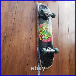 Santa Cruz TMNT Ninja Turtles Skateboard Complete Deck Rare