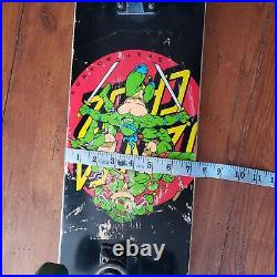 Santa Cruz TMNT Ninja Turtles Skateboard Complete Deck Rare