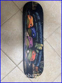 Santa Cruz TMNT Skateboard Deck Everslick Teenage Mutant Ninja Turtles Movie