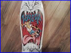 Santa Cruz TOYODA Pro Series Reissue Skateboard Deck New in shrink