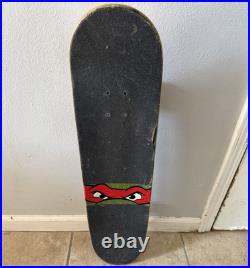 Santa Cruz Teenage Mutant Ninja Turtles Complete Skateboard Red/Black Used