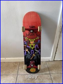 Santa Cruz Teenage Mutant Ninja Turtles Complete Skateboard Red/Black Used