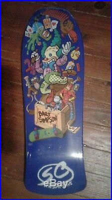 Santa Cruz The Simpsons Toybox Grosso / Krusty skateboard deck New in Shrink