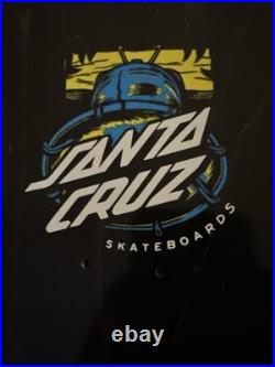 Santa Cruz Tom Asta Night Owl Power Ply Skateboard Deck Liberty Bell Tattoo