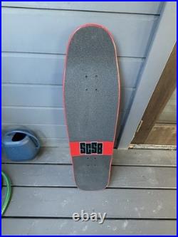 Santa Cruz Tom Knox Cop Beater Skateboard Deck Red Rare Complete