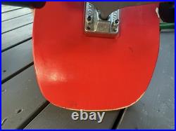 Santa Cruz Tom Knox Cop Beater Skateboard Deck Red Rare Complete