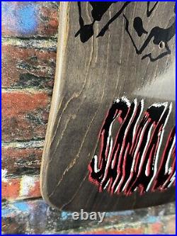 Santa Cruz Tom Knox Fire Pit Skateboard Reissue Dark Stain