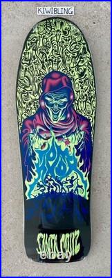 Santa Cruz Tom Knox Firepit Glow In The Dark Skateboard Deck