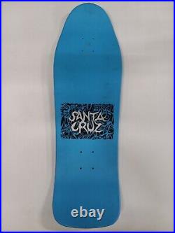 Santa Cruz Tom Knox Firepit Re-Issue Deck Blue