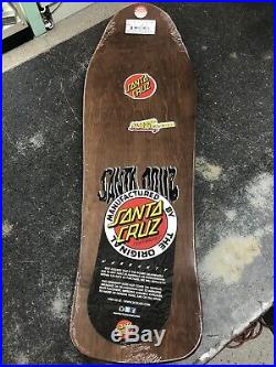 Santa Cruz Tom Knox Reissue Skateboard Deck Brown New In Shrink
